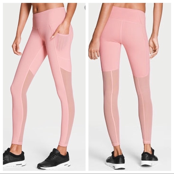 Victoria's Secret Pants - NEW VS Knockout Mesh Pocket Tight Leggings